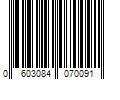 Barcode Image for UPC code 0603084070091. Product Name: L oreal Garnier Green Labs Ultra Soothing Amino Berry Cream Cleanser Amino Berry  5.07 fl oz