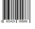 Barcode Image for UPC code 0603429055868