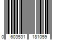 Barcode Image for UPC code 0603531181059. Product Name: Realm Intense Eau De Parfum Spray By Erox