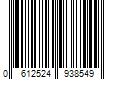 Barcode Image for UPC code 0612524938549. Product Name: Roundhill Furniture Biony Fabric Dining Chair with Nailheads in Gray (Set of 2)
