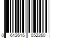 Barcode Image for UPC code 0612615052260