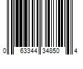 Barcode Image for UPC code 063344348504. Product Name: Bob Dale 64-1-350-5-10 Grain Leather Utility Glove Gauntlet Outseam Sewn  Size 10