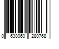 Barcode Image for UPC code 0638060280768. Product Name: 3M COMPANY 3M Anti-Fog Goggle with Scotchgard Protector