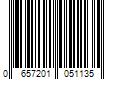 Barcode Image for UPC code 0657201051135. Product Name: L OrÃ©al Group L Oreal Excellence HiColor Coolest Brown  1.74 oz