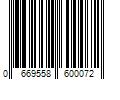 Barcode Image for UPC code 0669558600072. Product Name: John Masters Organics Rose & Apricot Antioxidant Day Creme (Size : 1 oz)