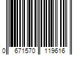 Barcode Image for UPC code 0671570119616. Product Name: Aquage Seaextend Silkening Oil Foam 2 oz