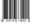 Barcode Image for UPC code 0675716735401. Product Name: E & E CO LTD Mainstays Down Alternative Comforter  Full-Queen  White