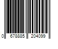 Barcode Image for UPC code 0678885204099. Product Name: BEHR PREMIUM 1 gal. White Semi-Gloss Enamel Interior/Exterior Cabinet, Door & Trim Paint