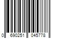 Barcode Image for UPC code 0690251045778. Product Name: Dark Amber and Ginger Lily Intense by Jo Malone for Unisex - 1.7 oz Cologne Spray