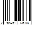 Barcode Image for UPC code 0690251135189. Product Name: Jo Malone London Red Hibiscus Cologne Intense 3.4 oz / 100 ml spray