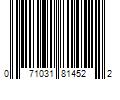 Barcode Image for UPC code 071031814522. Product Name: up&up Super Soft Dental Picks