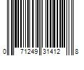 Barcode Image for UPC code 071249314128. Product Name: L'OrÃ©al Paris L'or Al Paris Voluminous Butterfly Sculpt, Mascara, Black 205, 6.7 Ml Black 205