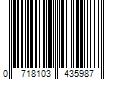 Barcode Image for UPC code 0718103435987. Product Name: Falcon Safety Products  Inc Staples Electronics Air Duster 10 oz. 6/Pack (SPL10ENFR-6) SPL10EN-6