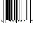 Barcode Image for UPC code 072213333107. Product Name: Crc 125-SL3331 10 oz. Extreme Pressure A