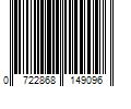 Barcode Image for UPC code 0722868149096