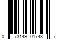 Barcode Image for UPC code 073149017437. Product Name: Sterilite Corporation Sterilite 4 Drawer Unit Flat Gray