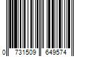 Barcode Image for UPC code 0731509649574. Product Name: KISS Products  Inc. KISS USA False Eyelashes Kit  101 Effortless  Black