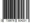 Barcode Image for UPC code 0738676504231. Product Name: Ultimaxx 2.2x 52mm AF Professional Telephoto HD Lens for All DSLR Camera Lens with Same Filter Thread Size