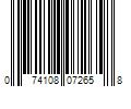 Barcode Image for UPC code 074108072658. Product Name: ($49.99 Value) BaBylissPro Porcelain Ceramic Spring Curling Iron  1