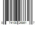 Barcode Image for UPC code 074108268617. Product Name: ConairMAN 2-in-1 Beard & Mustache Trimmer Gmt100ncs