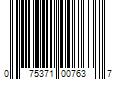 Barcode Image for UPC code 075371007637. Product Name: Naterra International Inc Tree Hut Vanilla Whipped Shea Body Butter  8.4 oz