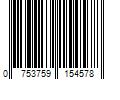 Barcode Image for UPC code 0753759154578. Product Name: Garmin Vivofit 3 Running Activity Monitor Band Fitness Tracker  Regular Black