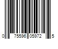 Barcode Image for UPC code 075596059725. Product Name: Elektra Heart of Saturday Night