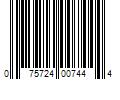 Barcode Image for UPC code 075724007444. Product Name: Atlas Ethnic Creme of Nature - Intensive Conditioning Treatment