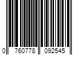 Barcode Image for UPC code 0760778092545. Product Name: Bridgestone 2024 Tour B RX Golf Balls, Men's, White