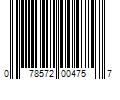 Barcode Image for UPC code 078572004757