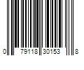Barcode Image for UPC code 079118301538. Product Name: ITW Global Brands Rain X Windshield Wiper Blade P/N:830316