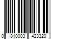 Barcode Image for UPC code 0810003423320. Product Name: Ultima Health Products  Inc. Ultima Replenisher Hydration Electrolyte Powder- Keto & Sugar Free- Feel Replenished  Revitalized- Naturally Sweetened- Non- GMO & Vegan Electrolyte Drink Mix- Peach Bellini  90 Servings