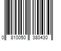 Barcode Image for UPC code 0810050380430. Product Name: MAKEUP BY MARIO Master Pigment Pro Eyeliner Pencil Soft Brown 0.03 oz/ 1.1 g