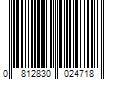 Barcode Image for UPC code 0812830024718. Product Name: Weston 5 lb Capacity Vertical Sausage Stuffer - 5 Lb