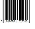 Barcode Image for UPC code 0818098025313. Product Name: ADRIANNA BROKEN LOVE celebrity designer perfume by MCH Beauty Fragrances