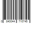 Barcode Image for UPC code 0840044710745. Product Name: eos Cashmere Skin Collection- Post-Shave Body Cream  3-Step Regiment  Vanilla Cashmere  for Dry Skin  7 fl oz