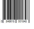 Barcode Image for UPC code 0848618001848. Product Name: FHI Heat UnBrush - Yellow