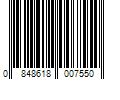Barcode Image for UPC code 0848618007550