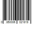 Barcode Image for UPC code 0850006021819. Product Name: JBC Distributors Inc. Sunny Isle Jamaican Black Castor Oi with Peppermint