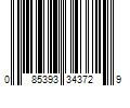Barcode Image for UPC code 085393343729