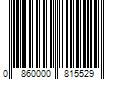 Barcode Image for UPC code 0860000815529. Product Name: Slate Craft Goods  LLC Slate High Protein Mocha Latte  Lactose Free  20g Protein  11oz
