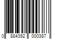 Barcode Image for UPC code 0884392000387. Product Name: Dorel Juvenile Group Disney Baby Ready  Set  Walk DX Developmental Walker  Modern Mickey