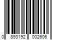 Barcode Image for UPC code 0893192002606. Product Name: ghd Oval Dressing Brush