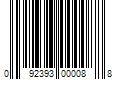 Barcode Image for UPC code 092393000088. Product Name: Erika Rattan Accent Chair with Cushion, Set of 2