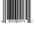 Barcode Image for UPC code 098376041741. Product Name: Delsey Luggage  Inc. DELSEY PARIS Helium Aero 29  Hardside Expandable Spinner Checked Luggage  Brushed Metal