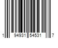 Barcode Image for UPC code 194931545317