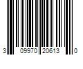 Barcode Image for UPC code 309970206130. Product Name: Revlon ColorStay Micro Easy Precision Liquid Eyeliner  24hr Coverage  302 What the Fudge  0.057 fl. oz