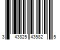 Barcode Image for UPC code 343825435825. Product Name: it COSMETICS Your Most Beautiful You Anti-Aging Matte R  Radiance Luminizer & Brightening Blush Palette - With Hydrolyzed Collagen  Silk & Peptides Bronze