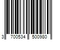 Barcode Image for UPC code 3700534500980. Product Name: Evody Couleur Fauve by Evody Parfums EAU DE PARFUM SPRAY 3.3 OZ for UNISEX