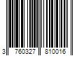Barcode Image for UPC code 3760327810016. Product Name: Amber Oud Exclusif Bleu by Al Haramain Eau De Parfum Spray (Unisex) 2 oz for Men
